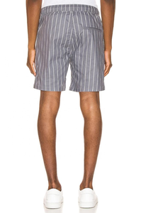 Shorts d'été décontractés en toile pour hommes, à séchage rapide, coupe-vent, taille haute avec cordon de serrage, couleur unie, fabriqués au Pakistan, personnalisables à 100% - Product Image 3