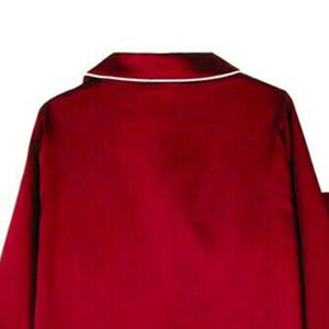 Vestido de Dormir Personalizado para Mujer, Verano/Invierno, Traje de Noche, Patrón Sólido, Ropa de Casa de Seda, Cómoda, Transpirable, Colores Sólidos - Product Image 6