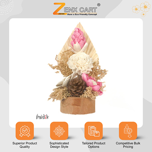 Personalización Posible, Ramo de Flores Secas Hecho a Mano Ecológico para Decoración Navideña del Hogar y Regalos a un Precio Mínimo - Product Image 3
