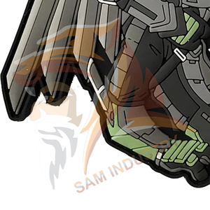 Wholesale Custom Logo 3D Soft Rubber Patch New Arrival High Quality Eco-Friendly <b>Light</b> Weight PVC Patches - Product Image 2