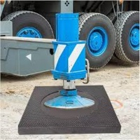 Plaques de support pour machines hydrauliques, performance de compression élevée, maniement facile, service de logo personnalisé, plaque de support UHMWPE