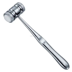 Marteau à os Mead, Ciseau chirurgical dentaire orthopédique, Osteotome, Embouts en nylon, Kit chirurgical oral en acier inoxydable - Product Image 1