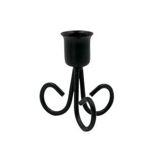 Modernos Portavelas de Arco de Latón (Par) – Soporte Contemporáneo para Velas Cónicas – Elegante Expresión Interior - Product Image 2