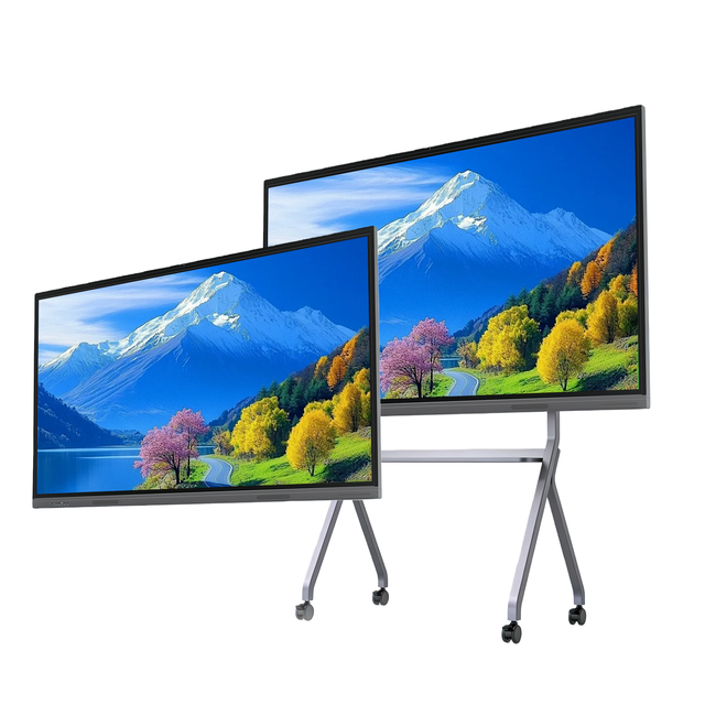 Interactive Flat Panel with Camera Touch Screen 4K Display for Meeting and Classroom