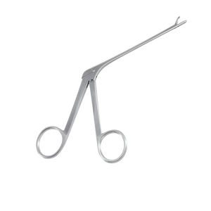Pinces nasales 15 cm à mâchoires droites dentelées en acier inoxydable, instrument chirurgical manuel ORL réutilisable de précision, Classe I, garantie 1 an - Product Image 1