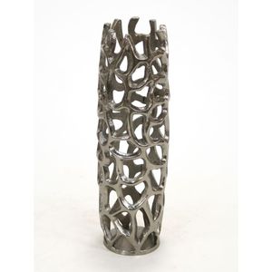 Jarrón Alto Decorativo de Aluminio para Flores, Diseño Art Deco Moderno, Forma y Color Personalizados, Jarrón de Mesa, Fabricante Mayorista - Product Image 1
