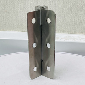 Bisagra de acero inoxidable de tres hojas de alta resistencia para puertas de hierro, herrajes de puerta duraderos de la marca DIVINE para aplicaciones industriales - Product Image 2