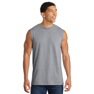 OEM Private Label Gym Wear Tank Top Quick Dry Drop Armhole <b>Men</b> Workout <b>Singlet</b> Black Sleeveless Tank Top - Product Image 6