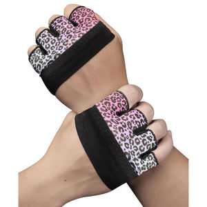 Nuevos Guantes Deportivos de Moda para Levantamiento de Pesas, Guantes de Gimnasio con Medio Dedo, Palma de Cuero Transpirable, Antideslizantes, para Entrenamiento - Product Image 1