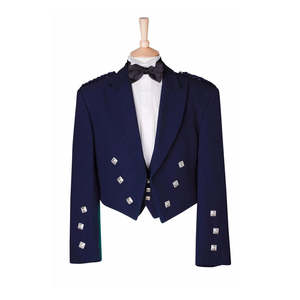 เสื้อแจ็คเก็ตปรินซ์ชาร์ลีคุณภาพสูงสำหรับผู้ชาย สีสันตามสั่ง ราคาแข่งขัน โลโก้ด้านหน้า ฤดูใบไม้ผลิ MOQ ต่ำ ผลิตจากผ้าขนสัตว์ - Product Image 1