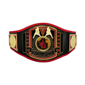 Cinturones de Campeonato de Lucha Libre Personalizados al por Mayor con Placas Metálicas Chapadas en Oro - Product Image 3