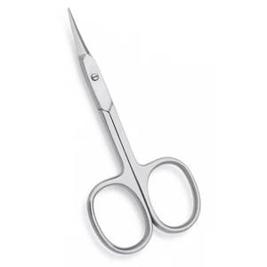 Blue Plastic Handle Stainless Steel Manicure <b>Scissors</b> With Sharp Straight Blade <b>For</b> <b>Nail</b> Care Adults Beauty Tools - Product Image 5