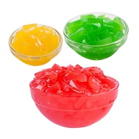 Natuurlijke Kokos Water Jelly Taaie Nata De Coco Blokjes, Vormen En Lange Vezels Voor Smoothies, Ijs En Oem Aanbod