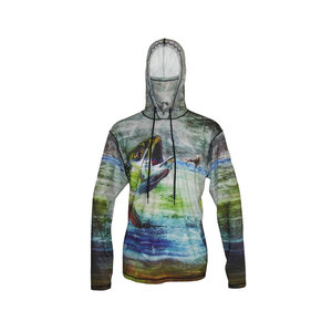 Sudadera con capucha para pesca en la playa UPF50 de secado rápido, ropa de pesca - Product Image 6