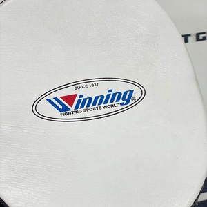 OEM, conception personnalisée, coussinets de frappe incurvés imprimés, équipement d'entraînement professionnel, Twins, produits de boxe en cuir véritable - Product Image 6