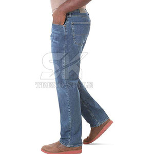 Pantalones vaqueros al por mayor con MOQ bajo para hombre, pantalones vaqueros de diseño personalizado de última moda para venta en línea - Product Image 6