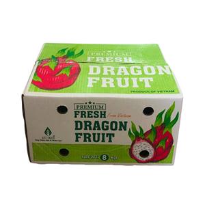 Caja de Cartón Corrugado con Etiquetas Personalizadas, Reciclable, Ecológica y de Lujo para Venta al por Mayor, para Harina, Alimentos, Fruta Fresca (Dragon Fruit) - Product Image 2