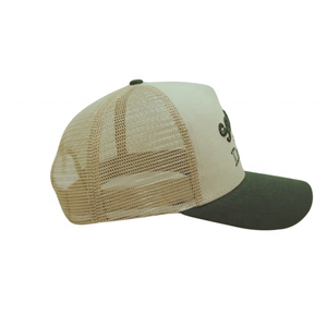 Gorra de béisbol bordada personalizada de impuestos bajos de fábrica, gorras Snapback de camionero de dos tonos de 5 paneles, logotipo personalizado ODM OEM, Béisbol de ala curva - Product Image 4