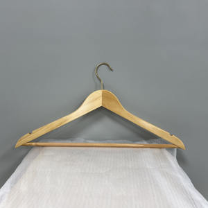 Vietnam Factory Wholesale High Quality <b>Wooden</b> <b>Hangers</b> with Low MOQ Durable Wood Clothes <b>Hangers</b> Cheap Price Bulk Supply - Product Image 1