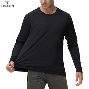 Camiseta de Manga Larga para MMA, Protección UV, Secado Rápido, Transpirable, Poliéster/Nailon, para Hombre, en Oferta - Product Image 4