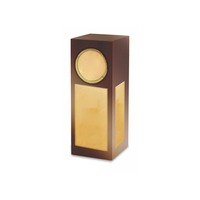 Plaque de récompense en métal poli de qualité supérieure, durable, avec gravure pour les réalisations professionnelles, approvisionnement mondial depuis l'Inde