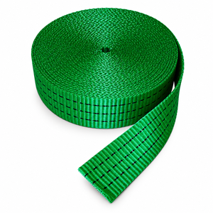 Cintas de Poliéster/Nylon Ecológicas a Precio de Fábrica, Grosor de 1.6-3mm, Tamaños de 25/38/50mm, Logotipo Personalizado, Cinturones, Cuerdas de Seguridad, Mochilas - Product Image 1