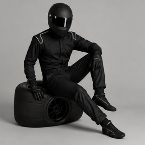 Traje de Motociclismo para Hombre, Negro, Manga Larga, Resistente al Viento, Resistente a las Llamas, Secado Rápido, Poliéster, para Todas las Temporadas, Personalizado para Equipos - Product Image 4