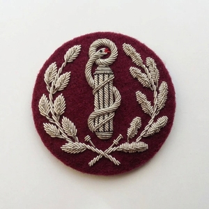 Exclusive Hand Embroidery Badges High Quality Premium Decorative Embroidered Patches with Private Label OEM Size Wholesale - Product Image 2