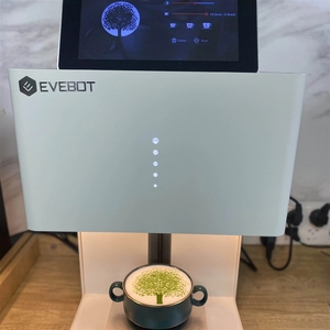 เครื่องพิมพ์กาแฟ EVEBOT EB-FT4 สำหรับทำลาเต้อาร์ต เครื่องพิมพ์อาหารแบบ 3 มิติ สำหรับเอสเพรสโซ คาปูชิโน เค้ก ขนมอบ ใช้ในร้านอาหาร โรงแรม ถ่ายภาพเซลฟี่ได้ - Product Image 5