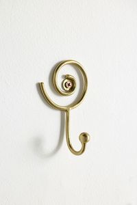 Hot Selling Gold Metal Wall <b>Hook</b> <b>Rail</b> Modern Multi <b>Hook</b> Coat Hanger Entryway Organizer Bathroom Kitchen Storage Rack - Product Image 5