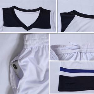 ชุดบาสเก็ตบอลระบายอากาศแบบซับลิเมชั่นสุดฮิตปี 2026 ชุดกีฬาที่ปรับแต่งได้ เสื้อเจอร์ซีย์ กางเกงขาสั้น บริการ OEM - Product Image 5