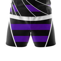Ensemble de maillots et shorts de football et de rugby confortables, ajustés, à manches courtes, personnalisés avec impression par sublimation du drapeau de l'équipe - Product Image 3