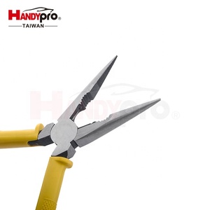 6-Inch <b>Long</b> <b>Nose</b> Pliers with Plastic Cutter Essential Auto Repair Vehicle Tools - Product Image 5