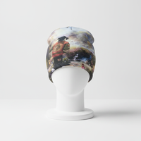 Bonnet tricoté personnalisé à motif lettres, bonnet d'hiver unisexe chaud en tissu courant, OEM ODM Marque Privée Vente en Gros DDP