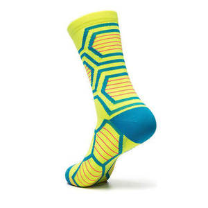Chaussettes de sport pour hommes, logo personnalisé, OEM, haute qualité, chaussettes de compression épaisses pour la gym, le cyclisme, le basketball, super élastiques - Product Image 5