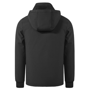 เสื้อแจ็คเก็ตกันฝนผู้ชายแบบมีฮู้ด ขายดี กันน้ำ เนื้อผ้านุ่ม ซิปยาวเต็มตัว มีกระเป๋าด้านหน้าด้านล่าง - Product Image 3