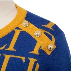 เสื้อสเวตเตอร์ผู้หญิง SGRho Signature ปักลายตัวอักษรกรีกแบบกำหนดเอง เสื้อถักคอวีคลาสสิก แฟชั่นสำหรับชมรมนักศึกษา ขายส่งสำหรับผู้หญิง - Product Image 6