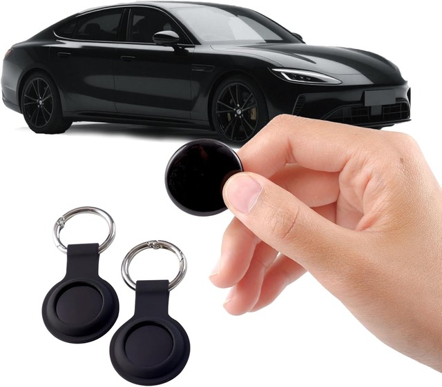 Mini Smart GPS Tracker for Android Google Find My Network Anti Loss Locator Mini Air Tag Built-in Buzzer Plastic Material
