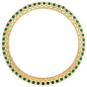 Magnifique ensemble collier et boucles d'oreilles en alliage de cuivre plaqué or, serti de strass, motif floral traditionnel, certifié, pour femme, bijoux de mariage - Product Image 2