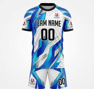 Tenues de football personnalisées OEM de haute qualité fabriquées en usine 2026 – Maillots imprimés à coutures renforcées et respirants - Product Image 5