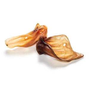 Friandises pour chiens en oreilles de buffle naturelles de qualité supérieure, friandises en oreilles de vache, vente en gros, écologiques, jouets à mâcher longue durée pour chiens, artisanat naturel - Product Image 1