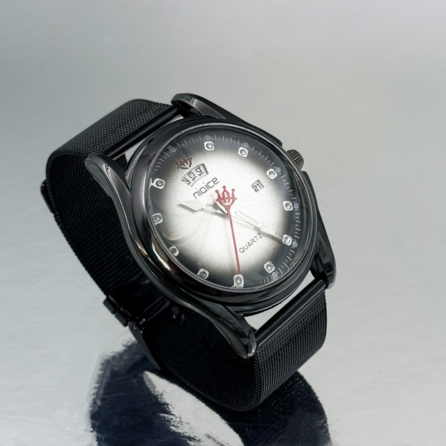 Stainless Steel Strap Watches Unisex Quartz Fashionable Korean-Style Trendy Casual Exquisite Small Dials Antique Business Style