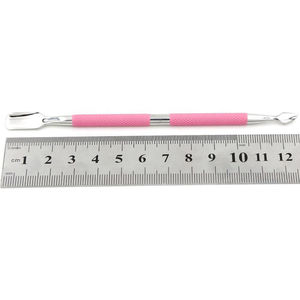 Professional Cuticle Pusher <b>Nail</b> Grooming Cleaning Double Ended Cuticle Pusher - Product Image 4