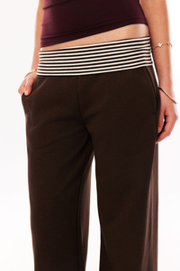 Women's Casual High Waist Joggers Loose Fit Straight Leg Draped <b>Trousers</b> with Elastic Waist <b>Drawstring</b> Solid Yoga Pants - Product Image 3