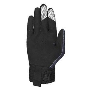 Gants de moto unisexes en cuir noir imperméables et respirants, courts, en tissu, avec fonction tactile et grip antidérapant, pour une conduite complète des doigts - Product Image 3