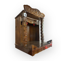 Tam Viet - Autel ancestral moderne dédié à ses ancêtres, sculpté en bois de Toona, pour utilisation dans le salon, Vietnam