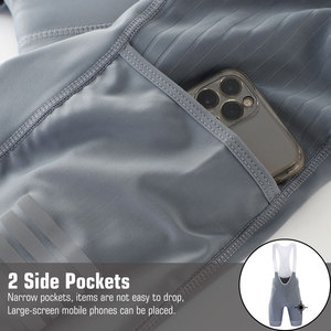 Shorts de cyclisme en polyester coupe ample pour hommes – Collection Sportive – Offre Spéciale - Product Image 4