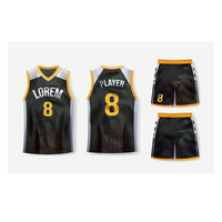 Diskon Besar Jersey Bintang Basket Olahraga Massee Profesional Uniseks Tanpa Lengan Kerah V 320G Cetak Digital Nama Tim Kustom 100%