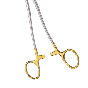 Bozemann wertheim TC ที่ใส่เข็มสแตนเลสคุณภาพดี, คีมด้ามจับเข็มด้วยมือขนาด20.0ซม. - Product Image 5