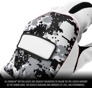 Guantes de Bateo de Béisbol/Sóftbol Acolchados de Diseño Personalizado, Tallas XL y XXL, Cierre de Gancho y Bucle Ambidextro, Calidad Premium, Máxima Comodidad - Product Image 4